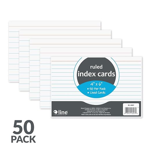 C-Line 4” x 6” Index Cards - Image 5