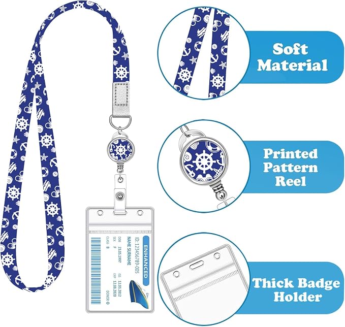 2 Pack Cruise Lanyards for Ship Cards - Image 3