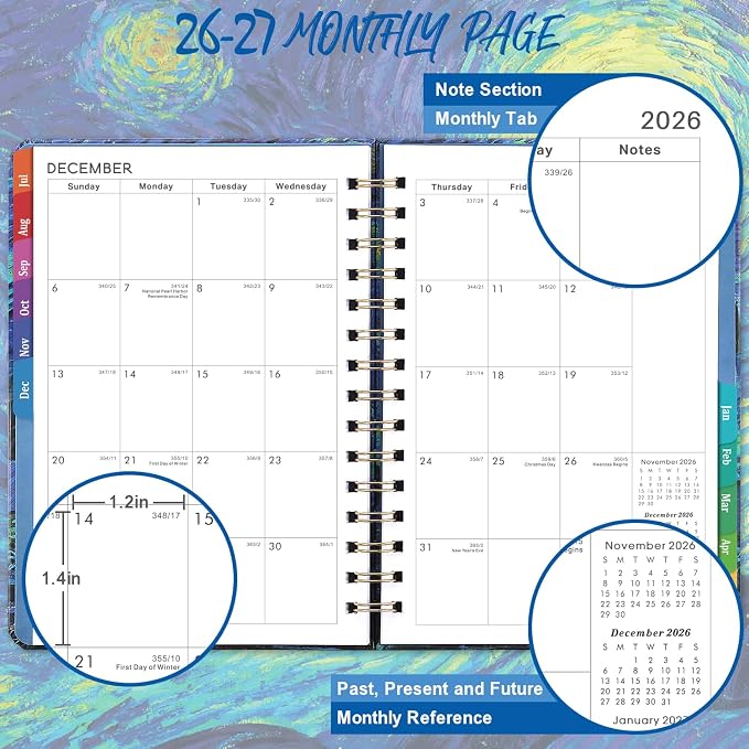 2026-2027 Planner, Weekly and Monthly Academic Planner 2026-2027, Jul.2026 - Image 2