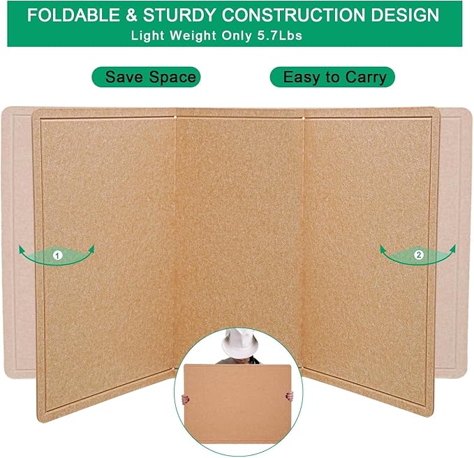 Extra Large Bulletin Board, 96 X 48 inches Cork Board - Image 7