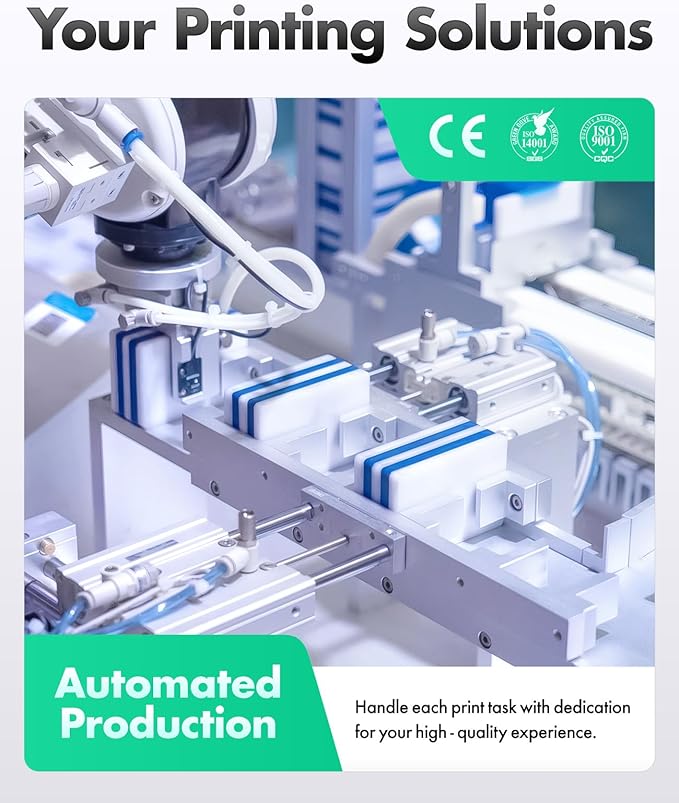 727 Ink Cartridges set 6-Pack 300-ml High Yield Replacement for HP 727 Ink F9J79A C1Q12A F9J76A F9J77A F9J78A F9J80A Compatible with HP DesignJet T930 T920 T1500 T2500 T1530 T2530 Printer Color Inkjet-DeskLoop Office