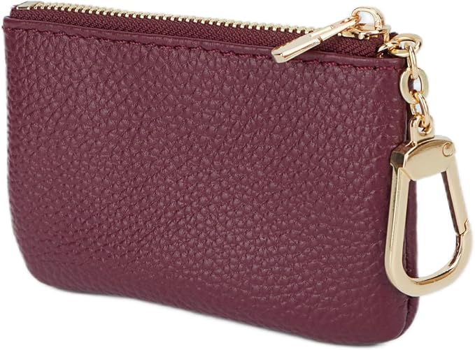 Full Grain Leather Coin Purse by Unknown
