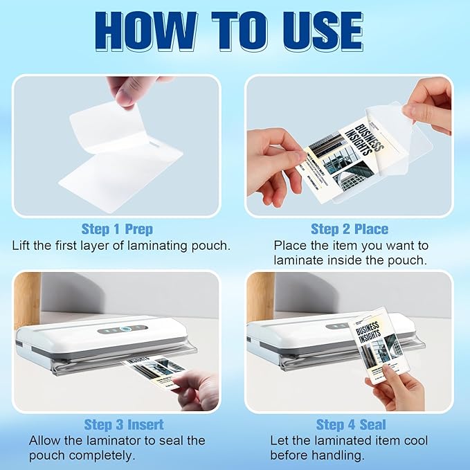 200 Pieces 5 Mil 2 1/2" x 4 1/4" Luggage Laminating Pouches Without Rope Clear Thermal Laminate Pouch Tags with Slot Hole for Pass Cards Student ID (200, 5 Mil-No Loops)-DeskLoop Office