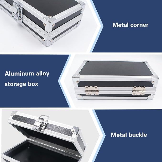 Money Holder Cash Organizer, Mini Alloy Money Box - Image 3