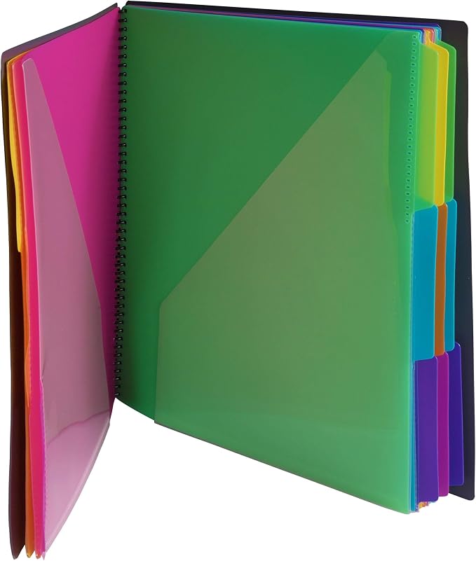 JAM PAPER Plastic Multi Pocket Folder - Image 3