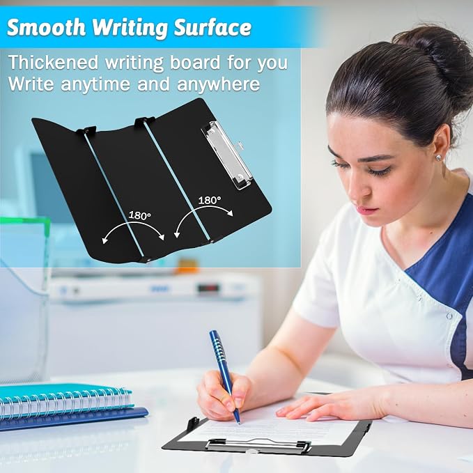 Clipboard Foldable Without Edition Cheat Sheets Aluminum 3 Layers Foldable - Image 5