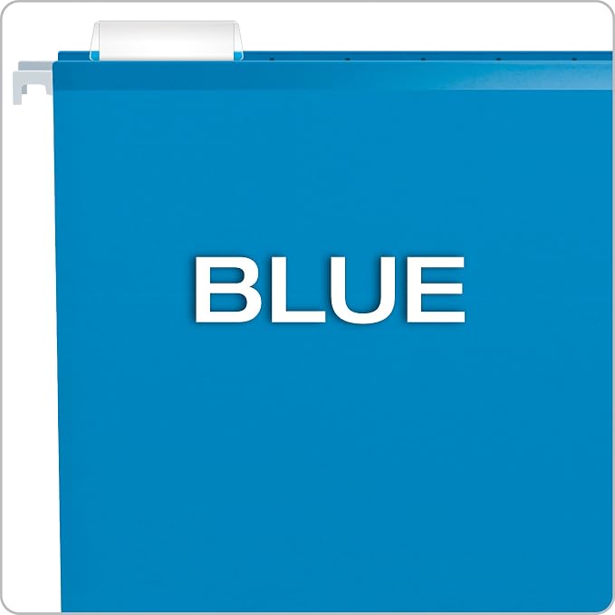Pendaflex 04152X2 BLU Extra Capacity Reinforced Hanging Folders - Image 4