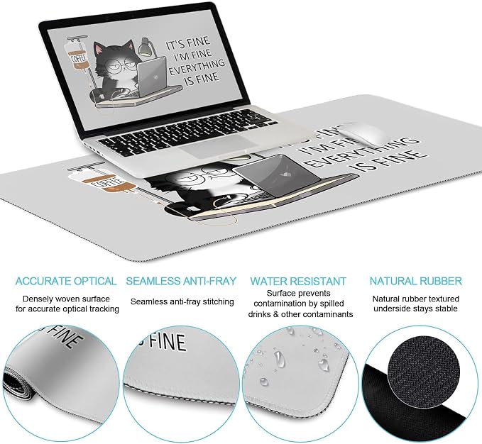 LIMKRIAN Cat Ergonomic Mouse Pad - Image 4