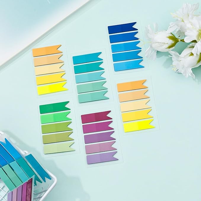 Temiary 1200 Pcs Transparent Sticky Index Tabs - Image 6