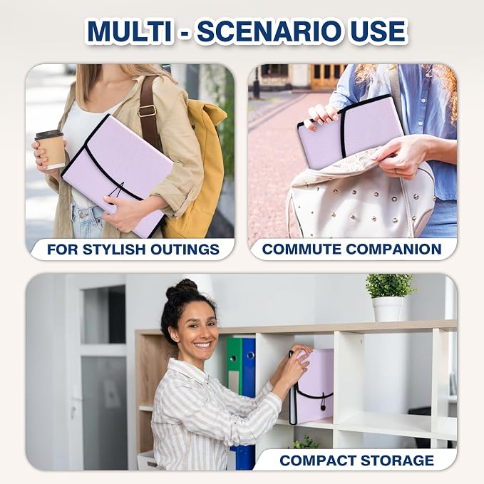 H4D 13-Pocket Accordion File Organizer - Image 9