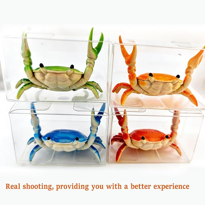 2 Pcs Crab Pen Holder, Creative Weightlifting Desk Crab Pen Holder Stand - Image 8