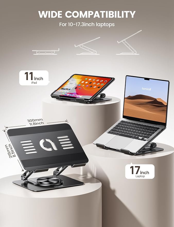 Lamicall Adjustable Laptop Stand - Image 2