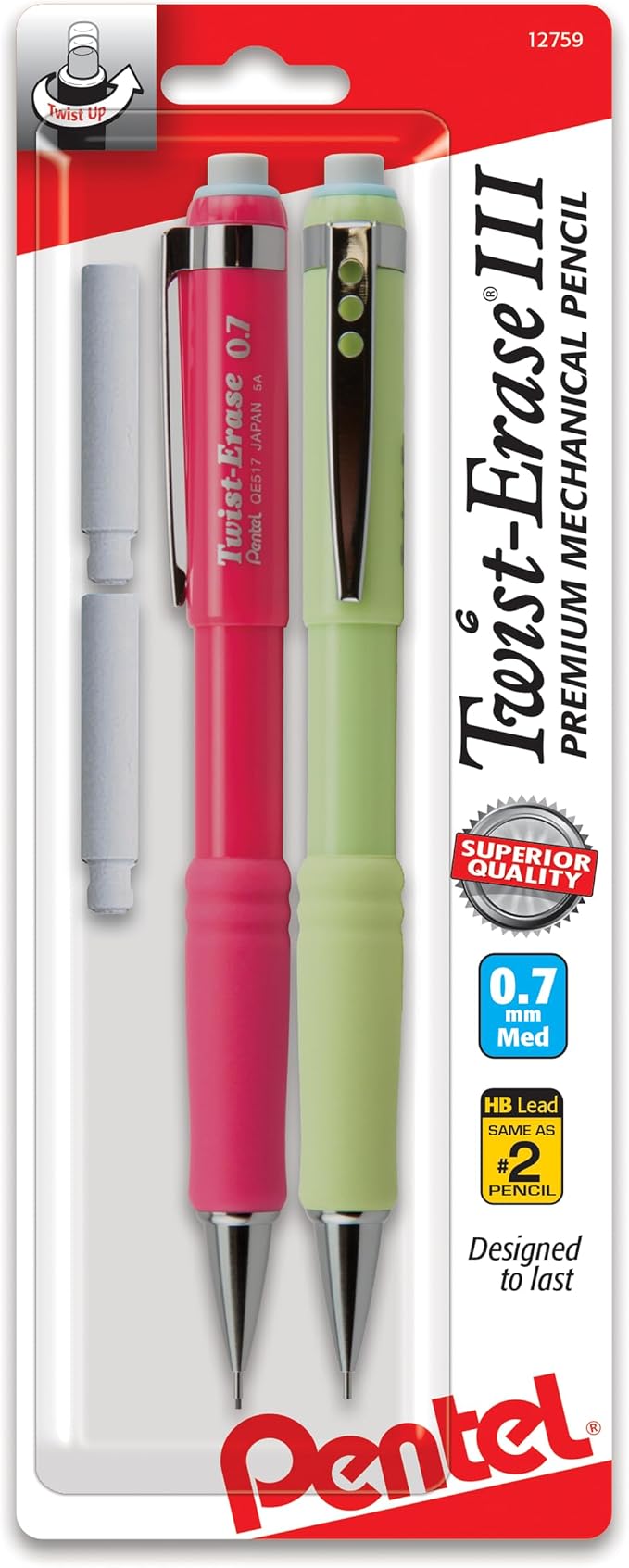 Pentel Twist-Erase III Mechanical Pencil - Image 2