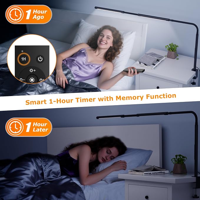 LED Desk Lamp for Home Office, Eye-Caring Desk Light - Image 8