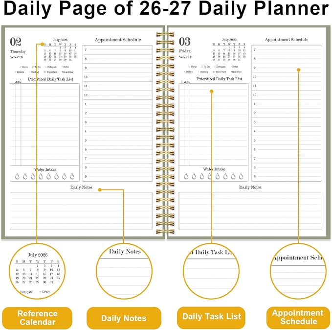 Daily Planner 2026-2027 - Image 4