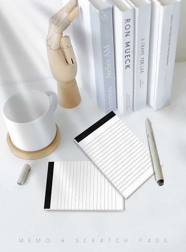 6 Pack Small Notepads Refills Memo Pads 3 x 5 Inch Lined Writing Note Pads - Image 7