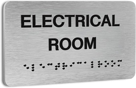 Elevator Room Signs for Business and Office Sign, ADA Signs by Flyangle