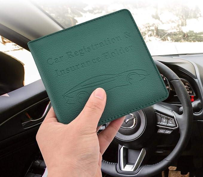 Cacturism Car Registration and Insurance Holder, Vehicle Glove Box Car - Image 7