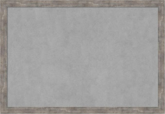 Amanti Art Silver Framed Magnetic Board 27x39 Large Vision Board by AmantiArt