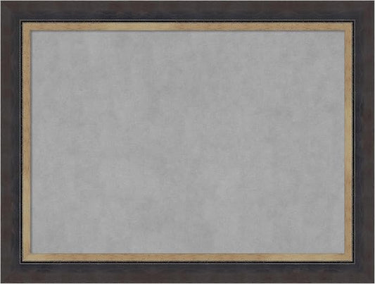 Amanti Art Black Framed Magnetic Board 25x33 Medium Vision Board by AmantiArt