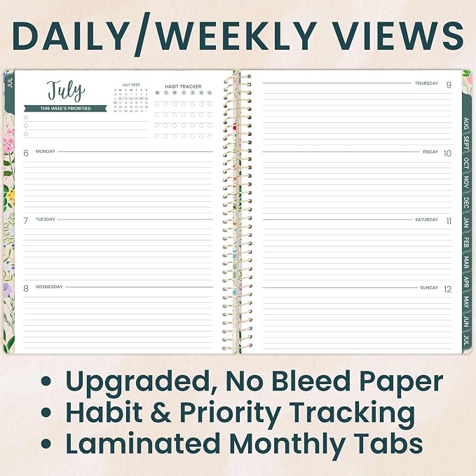 bloom daily planners 2026-2027 Planner 13 Month Academic Year Organizer - Image 2