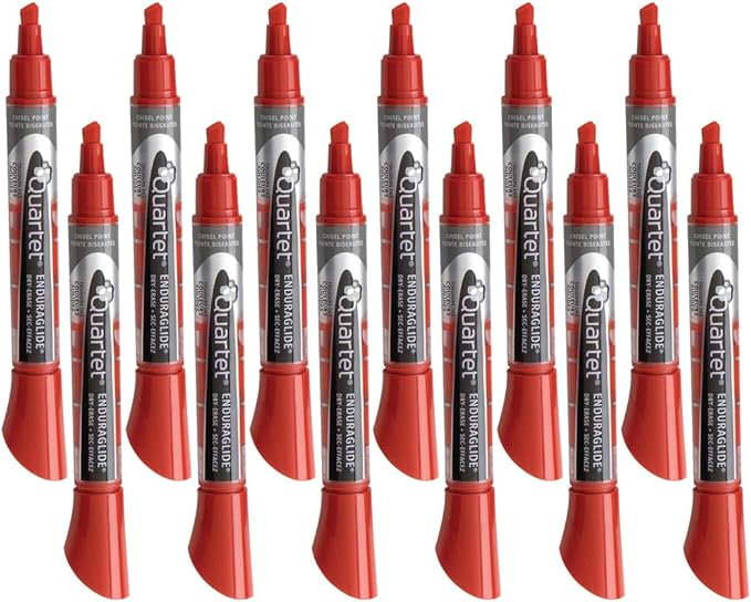 Quartet Dry Erase Markers, Chisel Tip, EnduraGlide, Home School & Office by Quartet