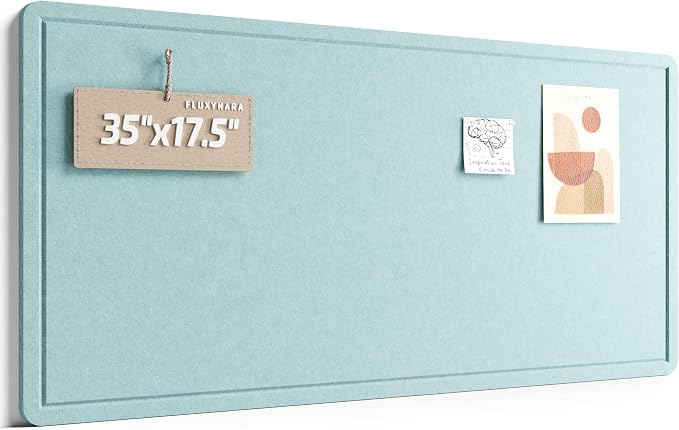 Fluxynara Bulletin Board, Foldable Felt Pin Board by FLUXYNARA