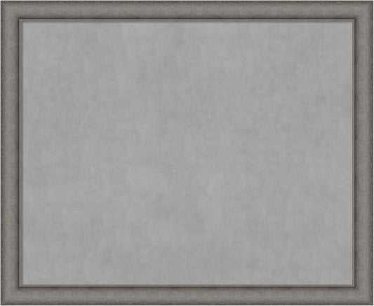 Amanti Art Grey Framed Magnetic Board 36x44 X-Large Vision Board by AmantiArt