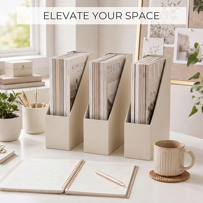 Beautiful Magazine Holder Set of 3 - Image 2