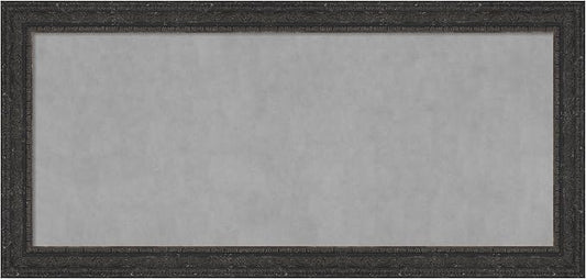 Amanti Art Black Framed Magnetic Board 25x53 Oversize Vision Board by AmantiArt