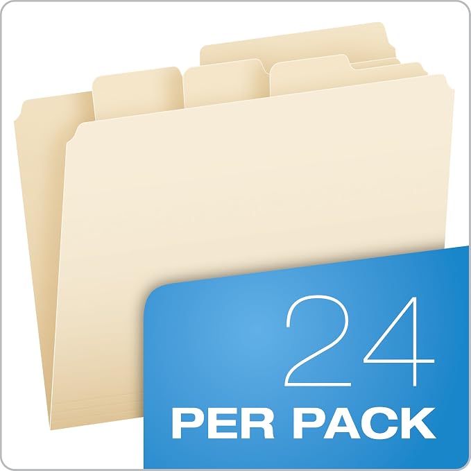 Pendaflex Divide It Up File Folders, Paper and Documents Organizer, Folder - Image 4