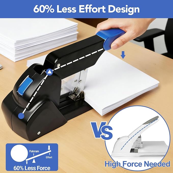 AFMAT Heavy Duty Stapler, 220 Sheets Capacity Stapler - Image 3