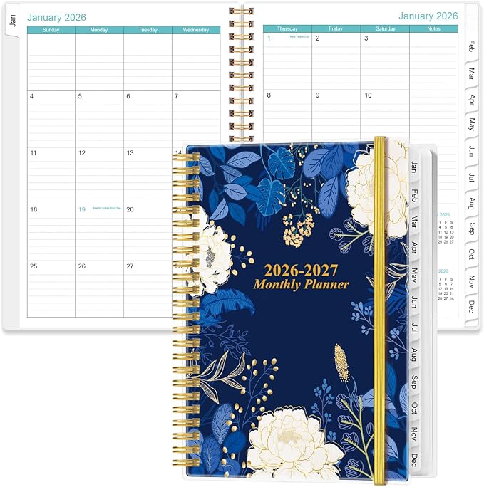 2026-2027 Monthly Planner by Heveboik