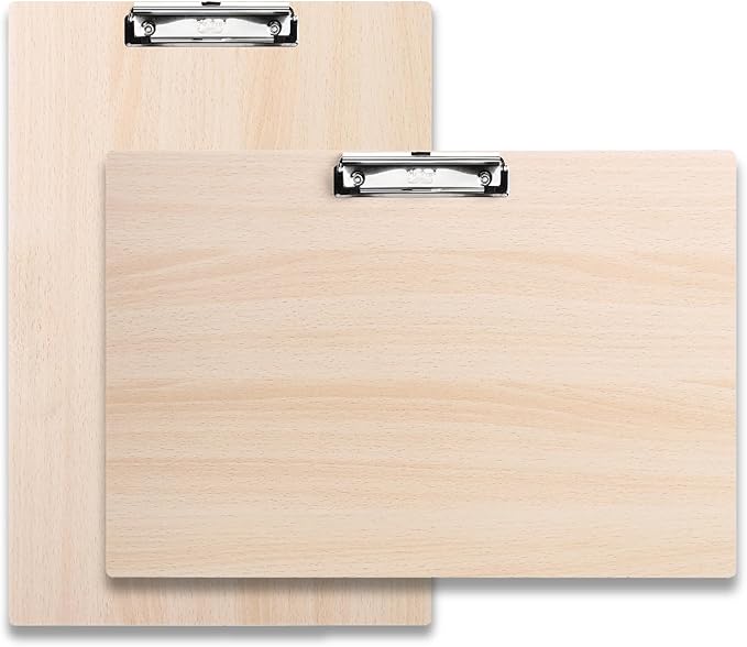 Mr. Pen- Clipboard, 2 Pack, 11.5x17 Inches | Vertical & Horizontal Wooden by MrPen