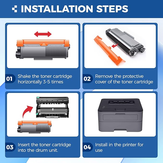 DR630 Drum Unit (Not Toner) Replacement Compatible for Brother DR-630 Imaging Drum HL-L2380DW HL-L2320D HL-L2340DW DCP-L2540DW MFC-L2700DW MFC-L2720DW HL-L2300D HL-L2360DW MFC-L2740DW Printer 2-Pack-DeskLoop Office
