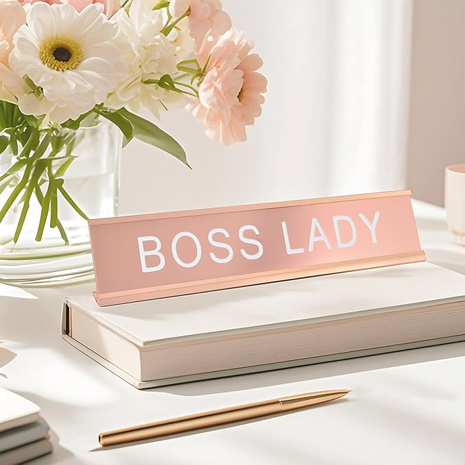 Boss Lady Desk Signs Boss Gifts - Image 2