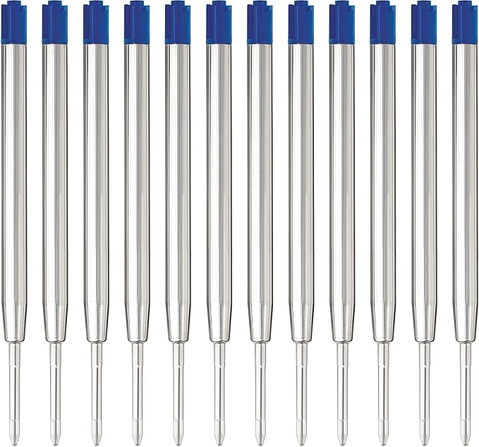 Blue Ink Pen Refills by LINFANC