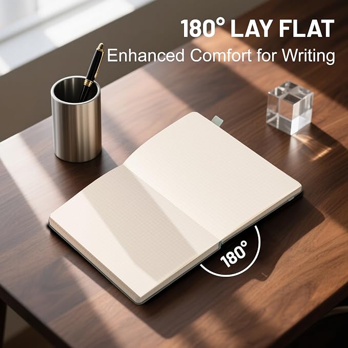 CAGIE Graph Notebook 320 Pages 100 GSM Paper Graphing Grid Journal B5 Hardcover - Image 6