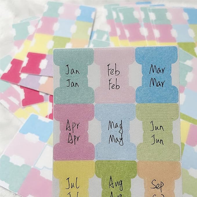 420 PCS Pastel Writable Index Tabs, 35 Sheets Smudge-Free Thickened Paper Tape - Image 4