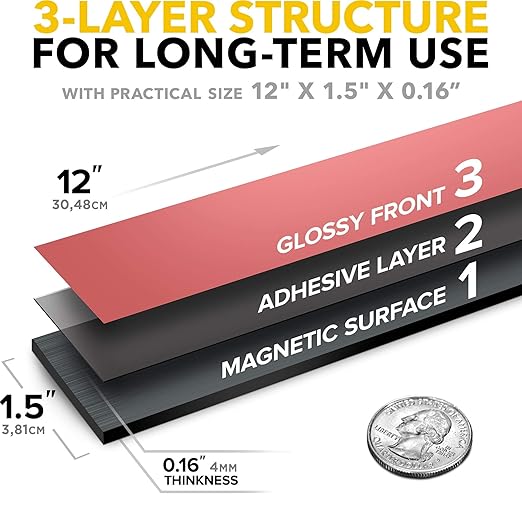 X-bet MAGNET Adhesive Magnetic Strip - Image 2