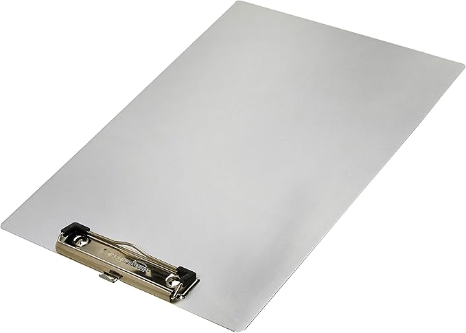Amazon Basics Aluminum Clipboard, Letter Size, Office Supplies - Image 2