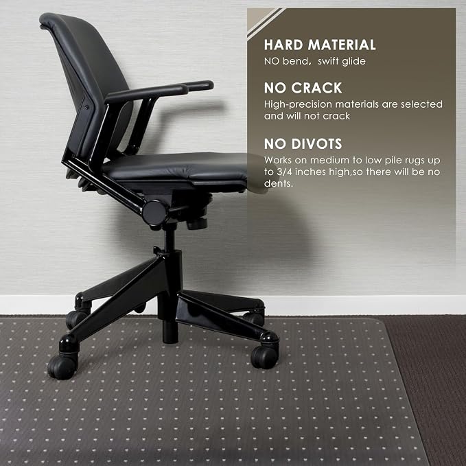 Azadx Heavy Duty Office Chair Mat - Image 2