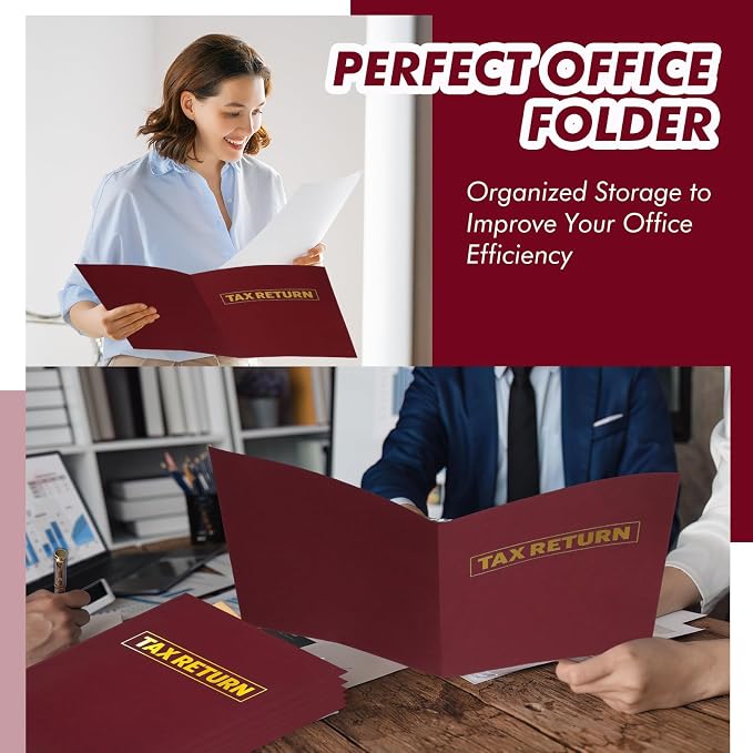 20 Pcs Tax Return Folders Bulk - Image 5