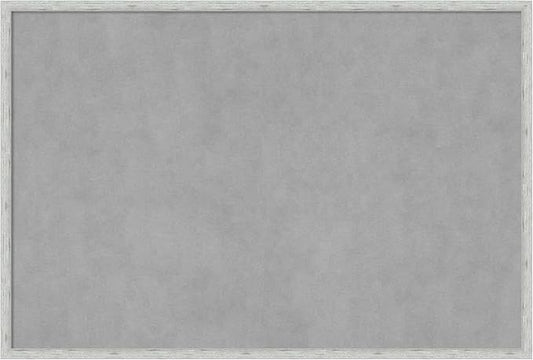Amanti Art Silver Framed Magnetic Board 25x37 Large Vision Board by AmantiArt