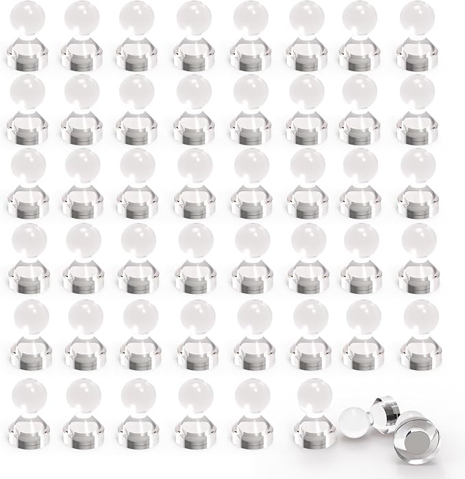 Ant Mag Magnetic Push Pins 48pcs Strong Whtieboard Pins Magnets Perfect Use by AntMag