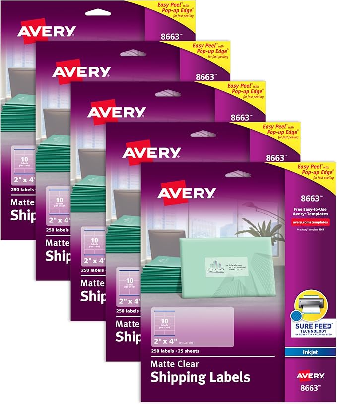 Avery Printable Shipping Labels by Avery
