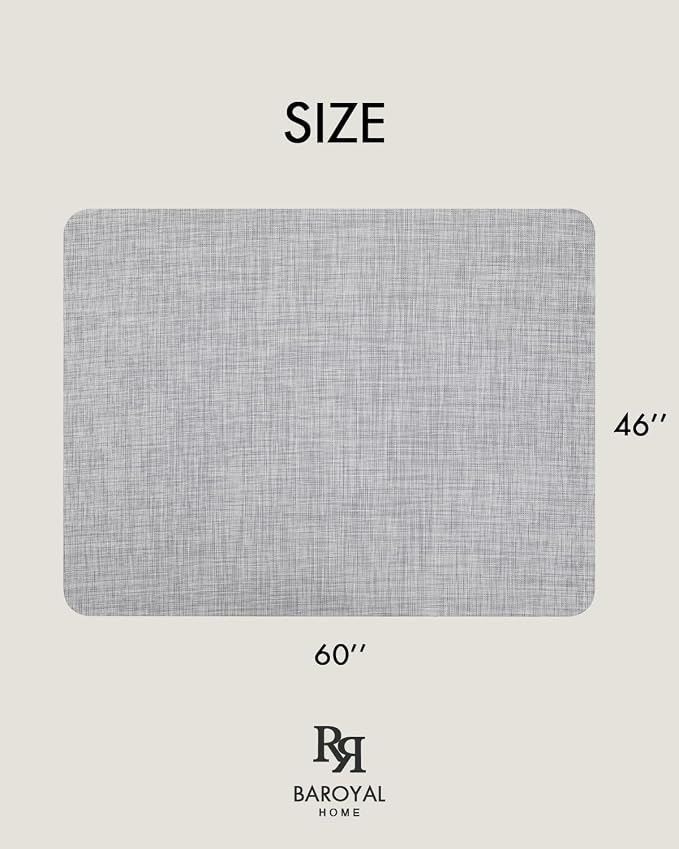 BARoyal Office Chair Mat for Hardwood Floor Under Desk Computer Rolling Chair - Image 6