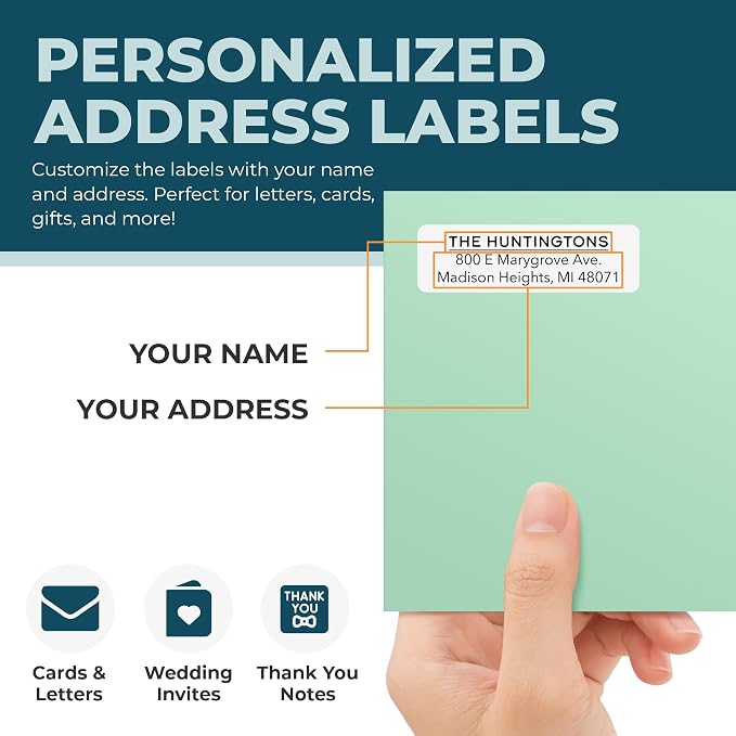 Personalized Return Address Labels - Image 4