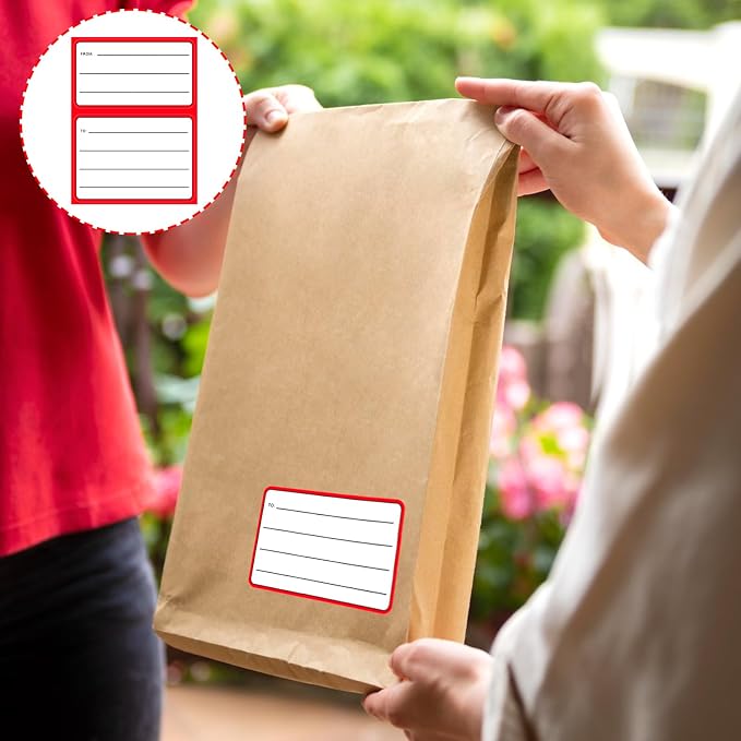 50 Sheets Address Labels, 3.5 x 4.5 Inch to/from Address Mailing Labels - Image 4