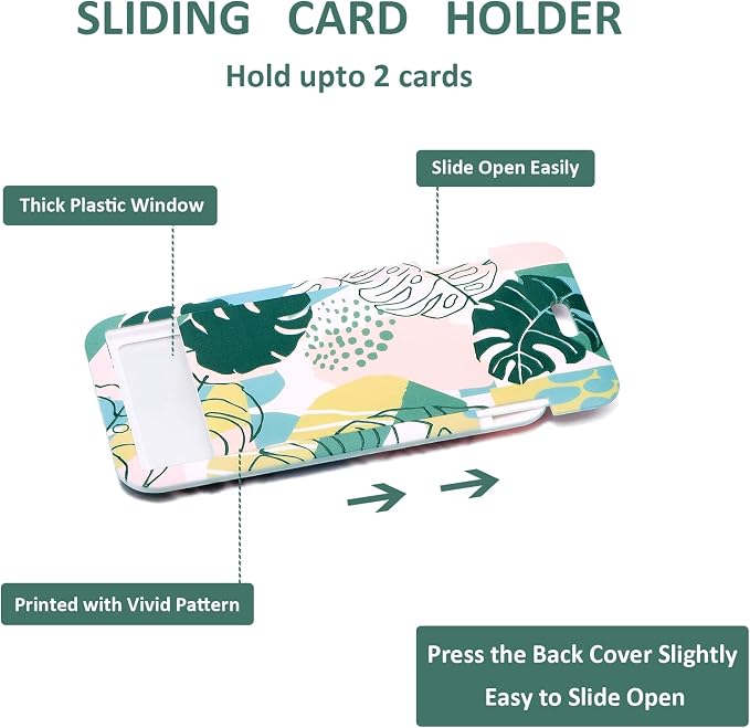 ID Card Badge Holder Key Chain - Image 4